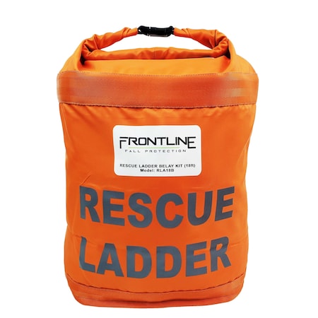 Frontline Rescue 18' Ladder Kit with Pulley System RLA18B